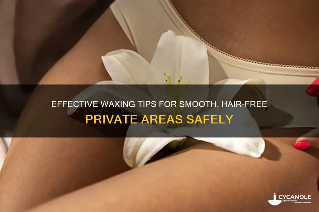 how to remove unwanted hair from private parts wax