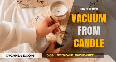 Get Rid of Vacuum Holes in Candles