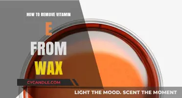 Effective Methods to Remove Vitamin E from Wax Easily