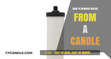 Easy Ways to Remove Water from Candles