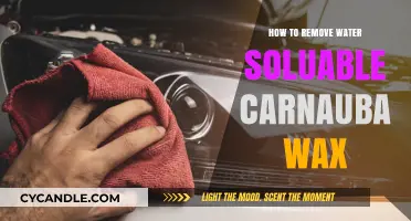 Effective Techniques to Remove Water-Soluble Carnauba Wax Safely
