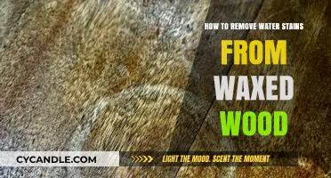 Effective Methods to Remove Water Stains from Waxed Wood Surfaces