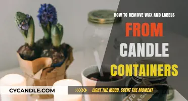 Effortless Ways to Clean Candle Jars: Wax and Label Removal Tips