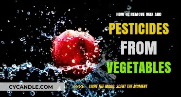 Effective Ways to Clean Vegetables: Removing Wax and Pesticides Safely