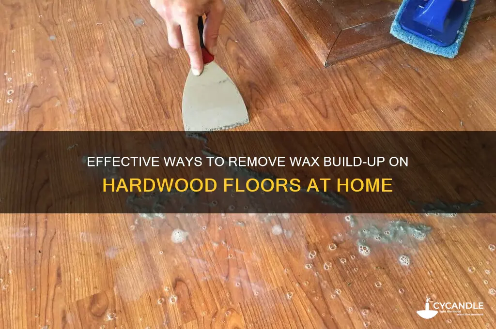 how to remove wax build-up on hardwood floors home guides