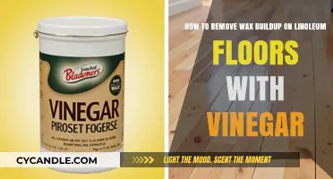 Vinegar Solution: Effective Wax Buildup Removal for Linoleum Floors
