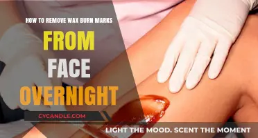 Quick Fix: Remove Wax Burn Marks from Face Overnight