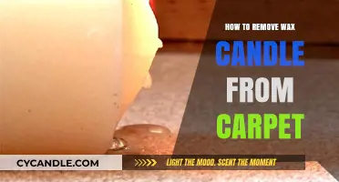 Effective Tips to Remove Wax Candle Stains from Your Carpet