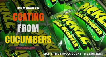 Effective Methods to Remove Wax Coating from Cucumbers Easily