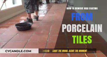 Effective Methods to Remove Wax Coating from Porcelain Tiles