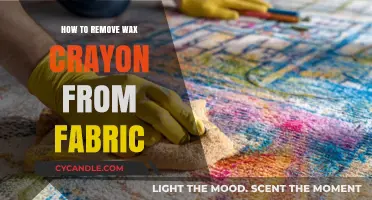 Effective Methods to Remove Wax Crayon Stains from Fabric Easily