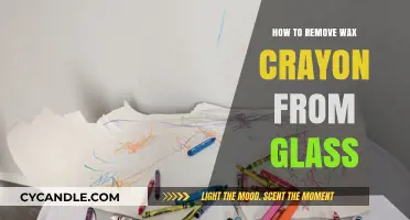 Effective Methods to Remove Wax Crayon from Glass Surfaces Easily
