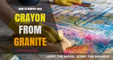 Effective Methods to Remove Wax Crayon Stains from Granite Surfaces