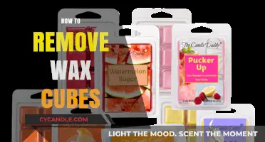 Effective Ways to Safely Remove Wax Cubes from Warmers