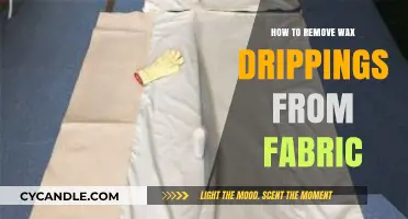 Effective Ways to Remove Wax Drippings from Fabric Easily