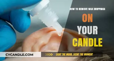 Easy Fixes: Removing Wax Drippings from Your Candles Effortlessly