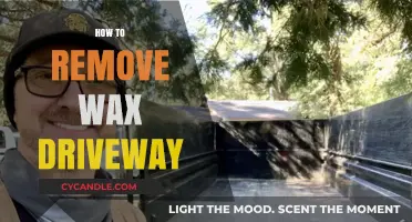 Effective Methods to Remove Wax from Your Driveway Easily