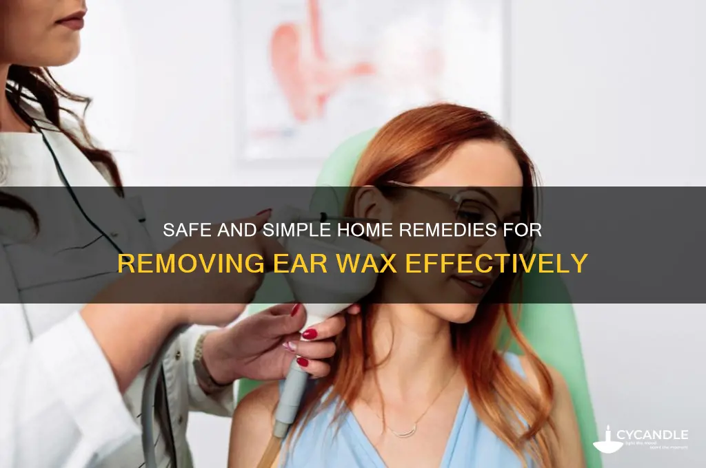 how to remove wax ears at home