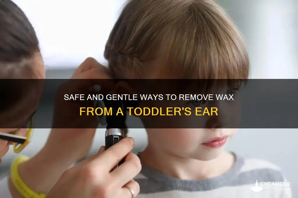 how to remove wax from 2 year old