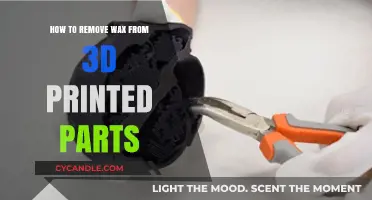 Effective Techniques for Removing Wax from 3D Printed Parts