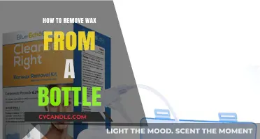 Effective Methods to Remove Wax from a Bottle Easily