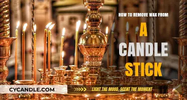 Effective Methods to Remove Wax from Your Candlestick Easily