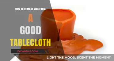 Effective Tips to Safely Remove Wax from Your Tablecloth