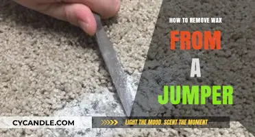 Effective Methods to Remove Wax from Your Favorite Jumper Easily