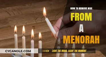 Easy Steps to Clean Wax from Your Menorah Safely