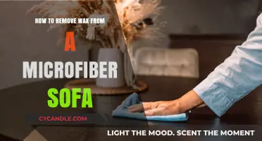 Effective Tips to Remove Wax from Your Microfiber Sofa Easily