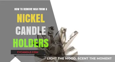 Easy Steps to Clean Wax from Nickel Candle Holders