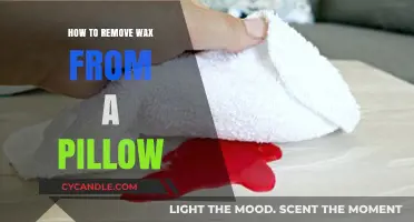 Effective Methods to Remove Wax from Your Pillow Easily
