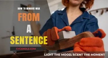 Effective Techniques to Remove Wax from a Sentence Easily