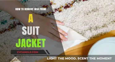 Effective Methods to Remove Wax Stains from Your Suit Jacket
