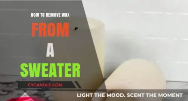 Effective Methods to Remove Wax from Your Favorite Sweater