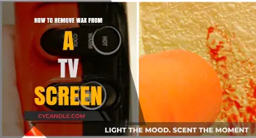 Effective Steps to Safely Remove Wax from Your TV Screen