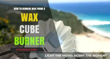 Effortless Wax Removal: Cleaning Your Wax Cube Burner Like a Pro