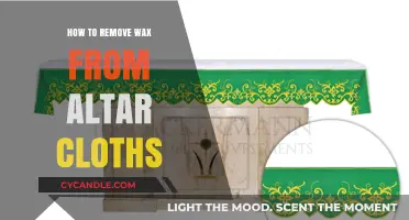 Effective Methods to Remove Wax from Altar Cloths Easily