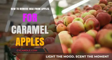 Easy Wax Removal Tips for Perfect Caramel Apples Every Time