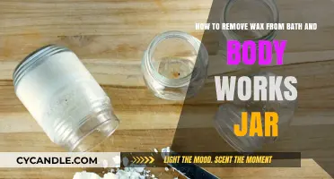 Easy Steps to Remove Wax from Bath & Body Works Jars