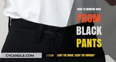 Effective Tips to Remove Wax Stains from Black Pants Easily