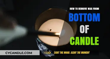 Easy Steps to Remove Wax from Candle Bottoms Effortlessly