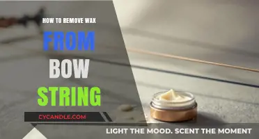 Effective Techniques to Remove Wax from Your Bow String Easily