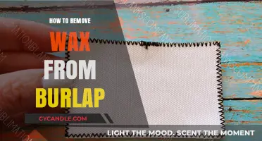 Effective Methods to Remove Wax from Burlap: A Step-by-Step Guide