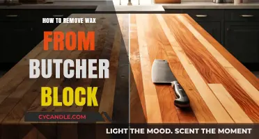 Effective Methods to Remove Wax from Butcher Block Surfaces