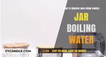 Effortlessly Clean Candle Jars: Wax Removal with Boiling Water