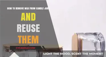 Revive Your Candle Jars: Easy Wax Removal for Creative Reuse