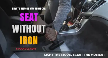 Easy Wax Removal: Clean Car Seats Without an Iron