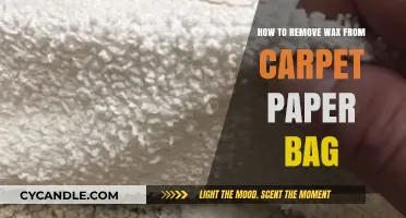 Quick Fix: Removing Wax from Carpet with a Paper Bag