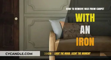 Iron Out Wax Stains: Quick Carpet Cleaning Hack Revealed